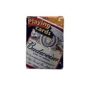 Vintage Anheuser Busch Budweiser Playing Cards